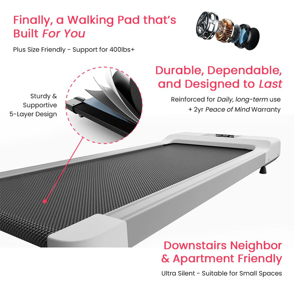 The CurvyMotion Walking Pad