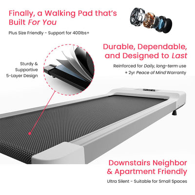 The CurvyMotion Walking Pad