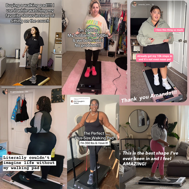 The CurvyMotion Walking Pad